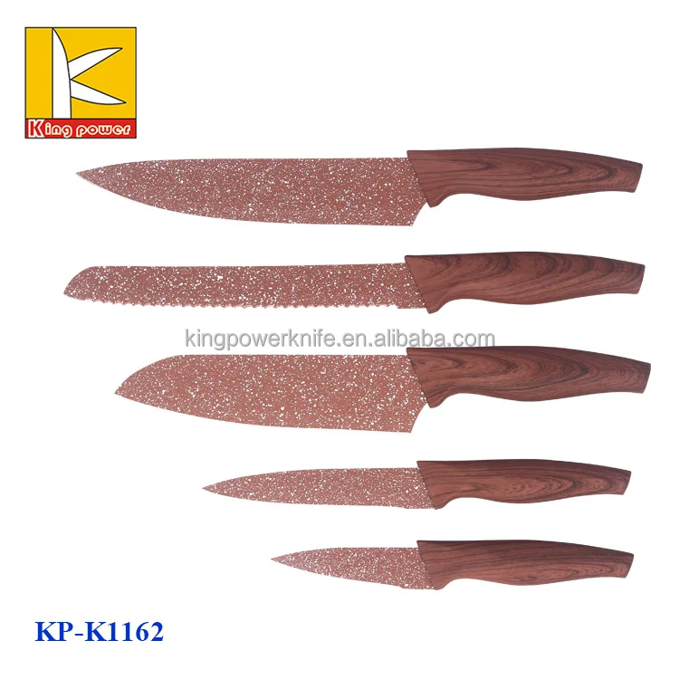 Royal swiss line 5 pcs non-stick coating knife set