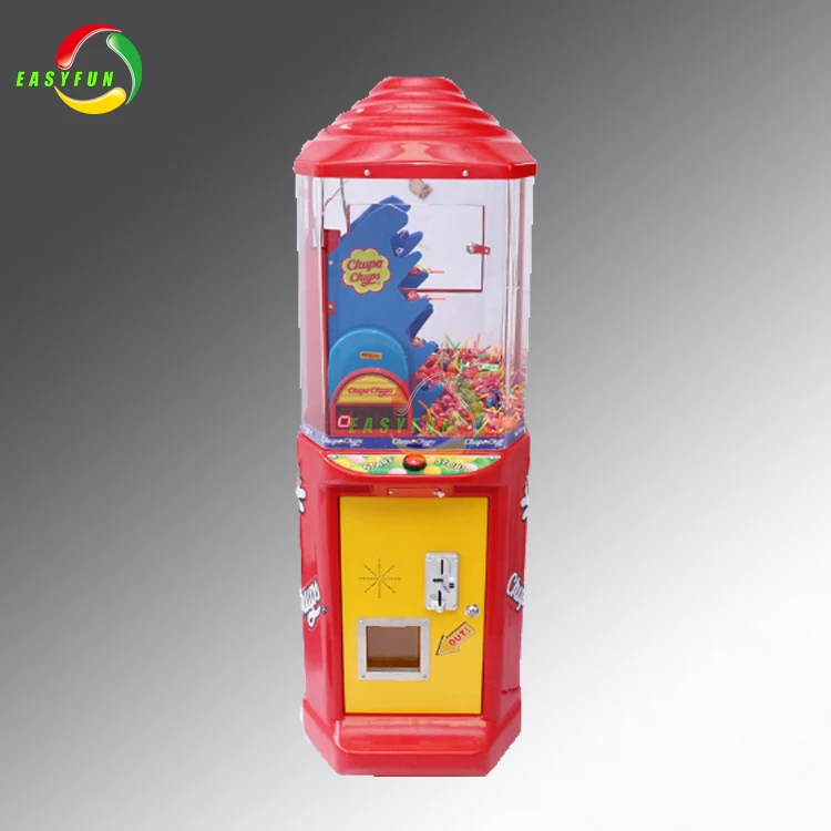 Easy Maintenance Lollipop Candy Vending Kids Toy Crane Game Machine