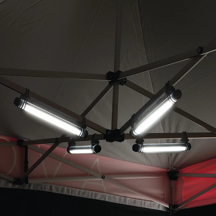 Уличная беседка 18650 литий-ионный аккумулятор внешний аккумулятор светодиодный зонт для внутреннего дворика освещение для кемпинга