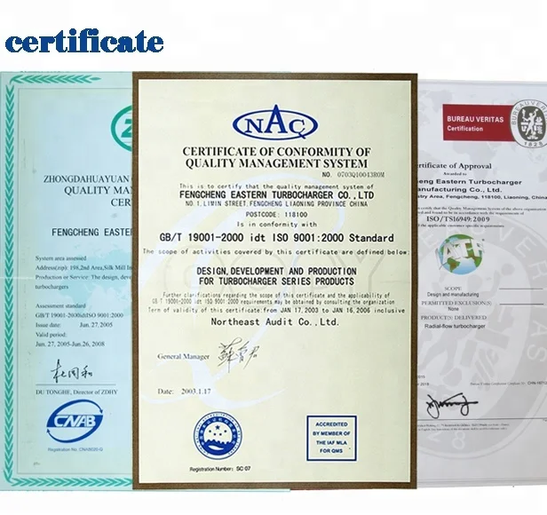 000L21 High Quality K27-422 0030965599 kkk Turbocharger Fit for Mercedes Benz Parts