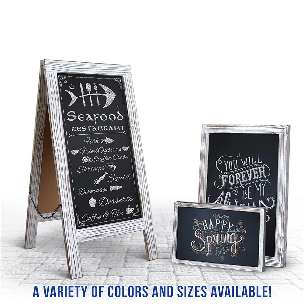 Винтажная деревянная Белая магнитная классная Классная доска Caoxian Hi Home в деревенском стиле