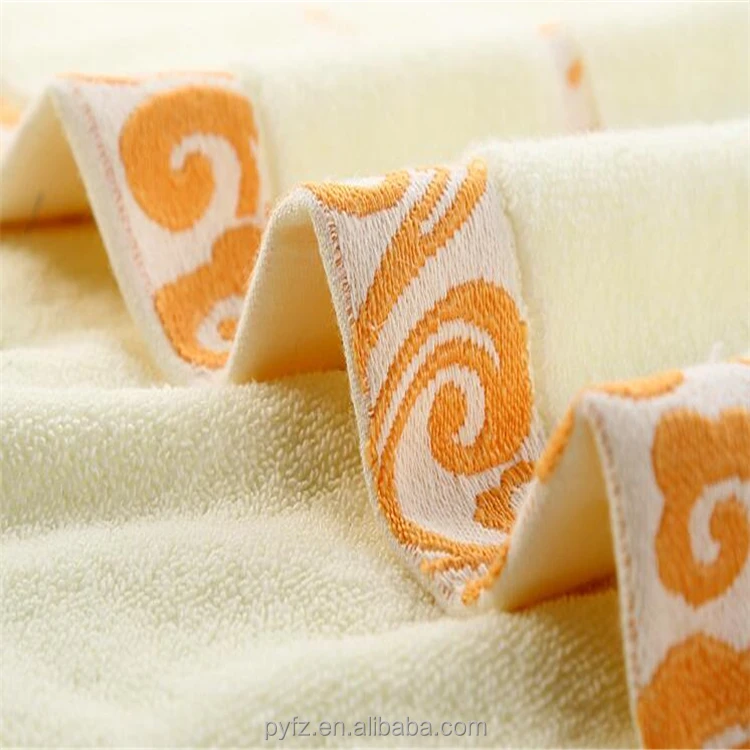 
100% cotton bath towles with dobby border 
