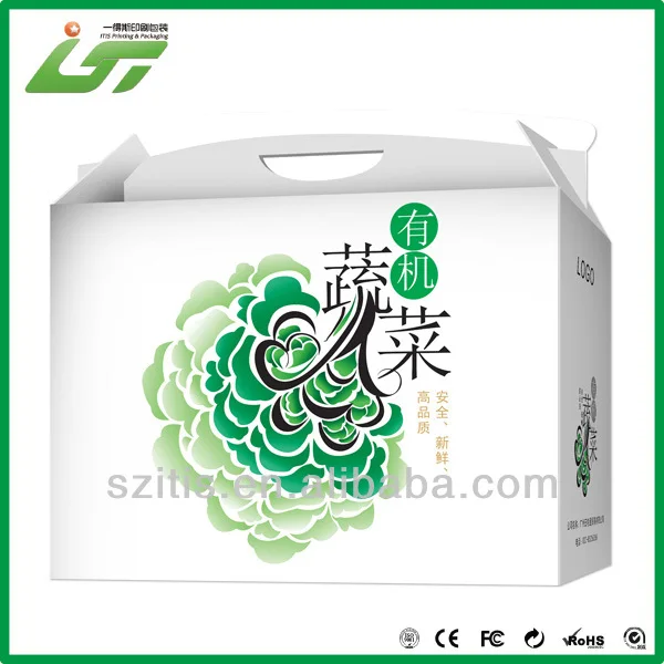 Индивидуальные картонные двускатной крышей коробка оптовая продажа