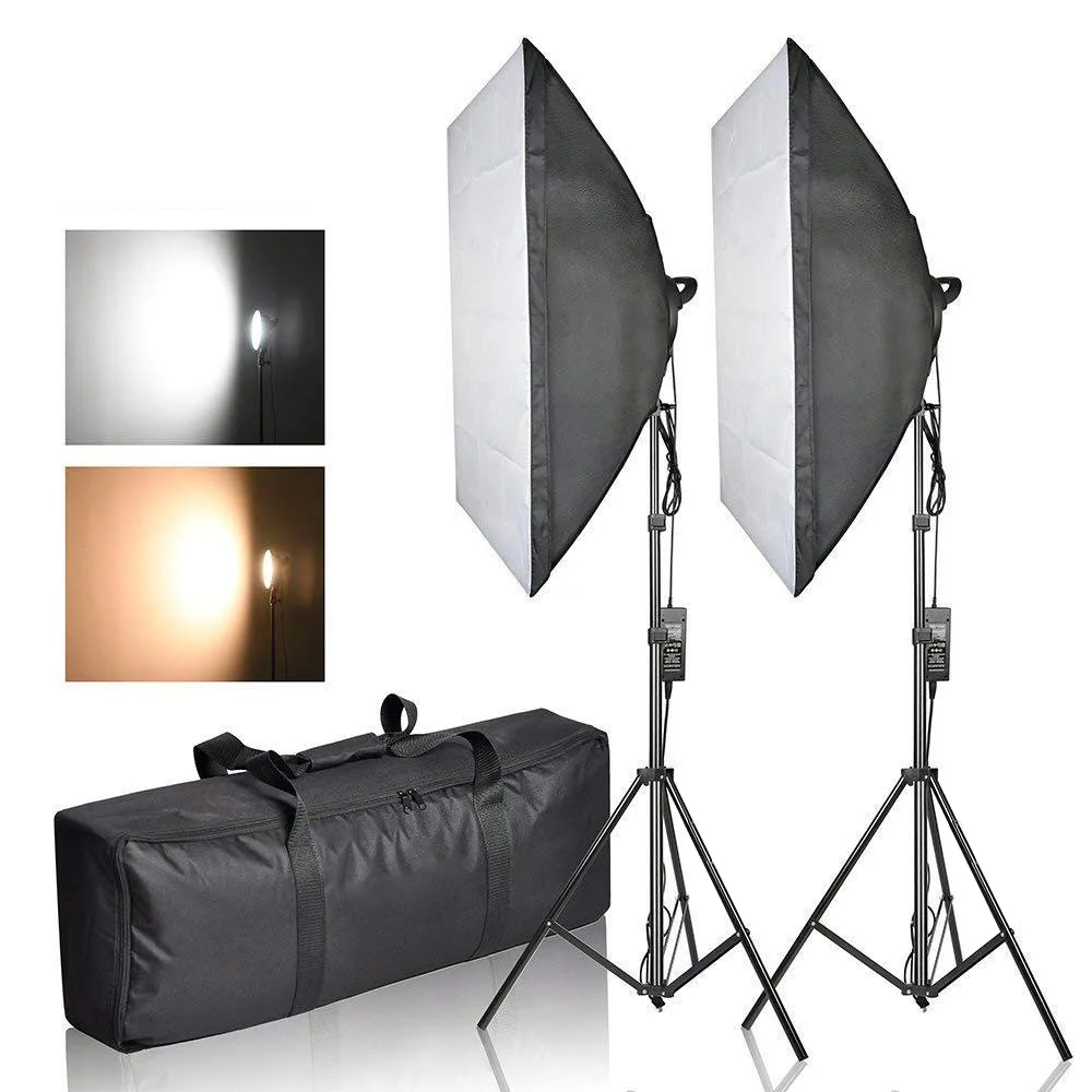 20x27' Rectangular Continuous Lighting Softbox Kit Studio Light Softbox