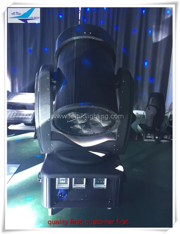 High brightness 7000w Super beam outdoor sky search light IP65 7kw moving head xenon searchlight By sea