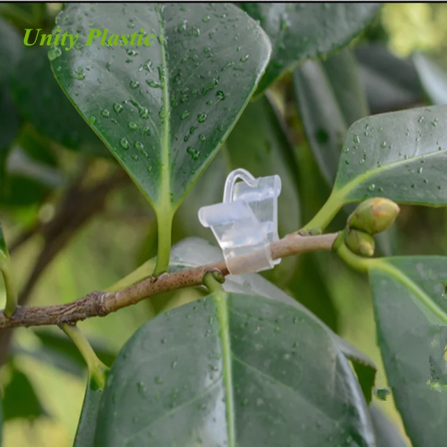 HDPE grafting plants clips garden plants support clips