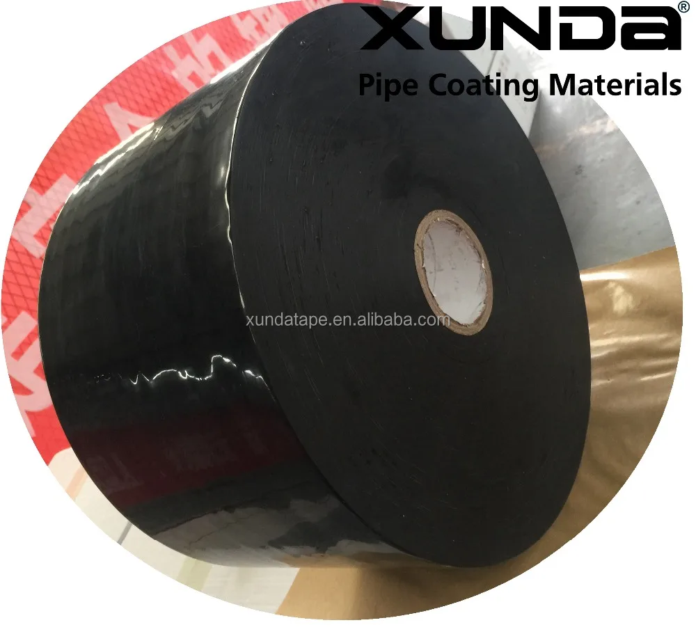 Underground Pipe Wrap Tape Coating Wrapping 25 Mils Thickness 6inch Width