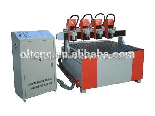 4 spindles cnc engraver