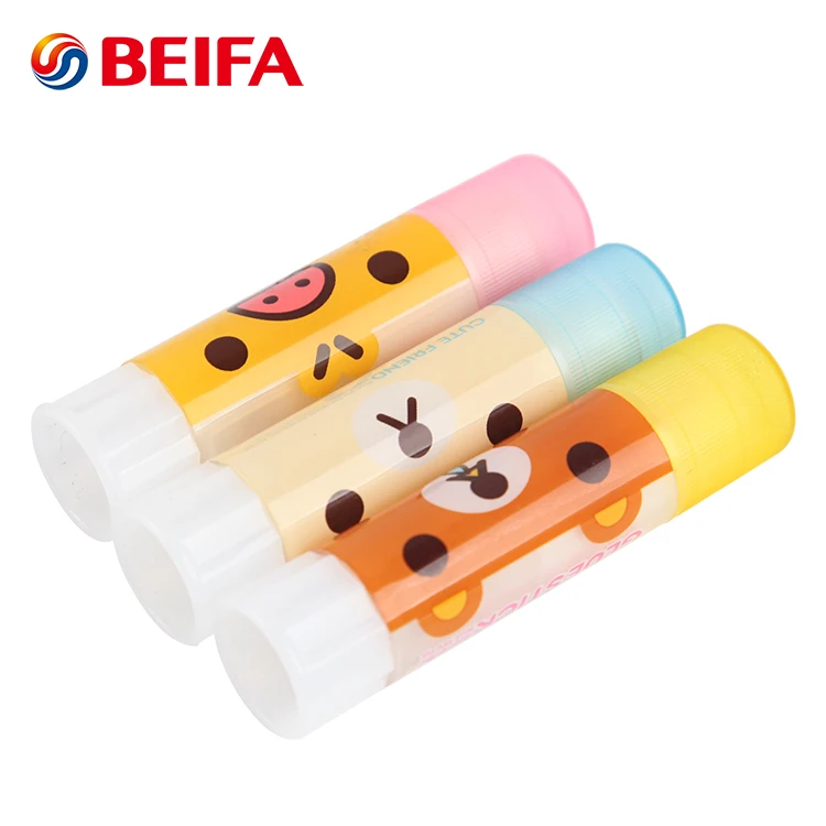 
Beifa Brand GS0001 High Quality Strong Adhesive Stick Glue Cute Glue Stick Tube 