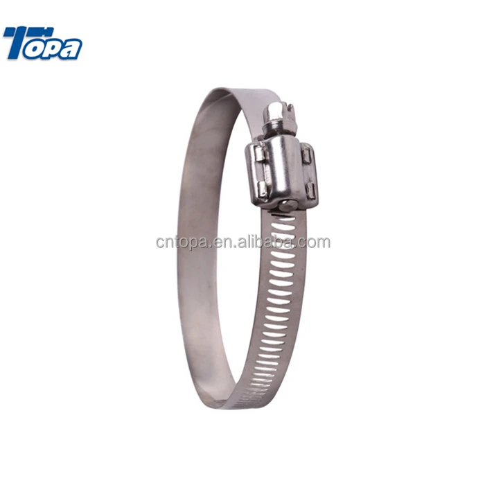 Stainless steel telescoping tube american hose clamp