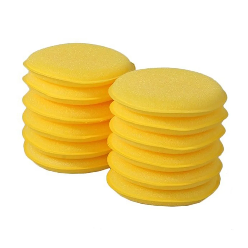 Hot selling car wax applicator/foam polishing pad/car cleaning waxing sponge