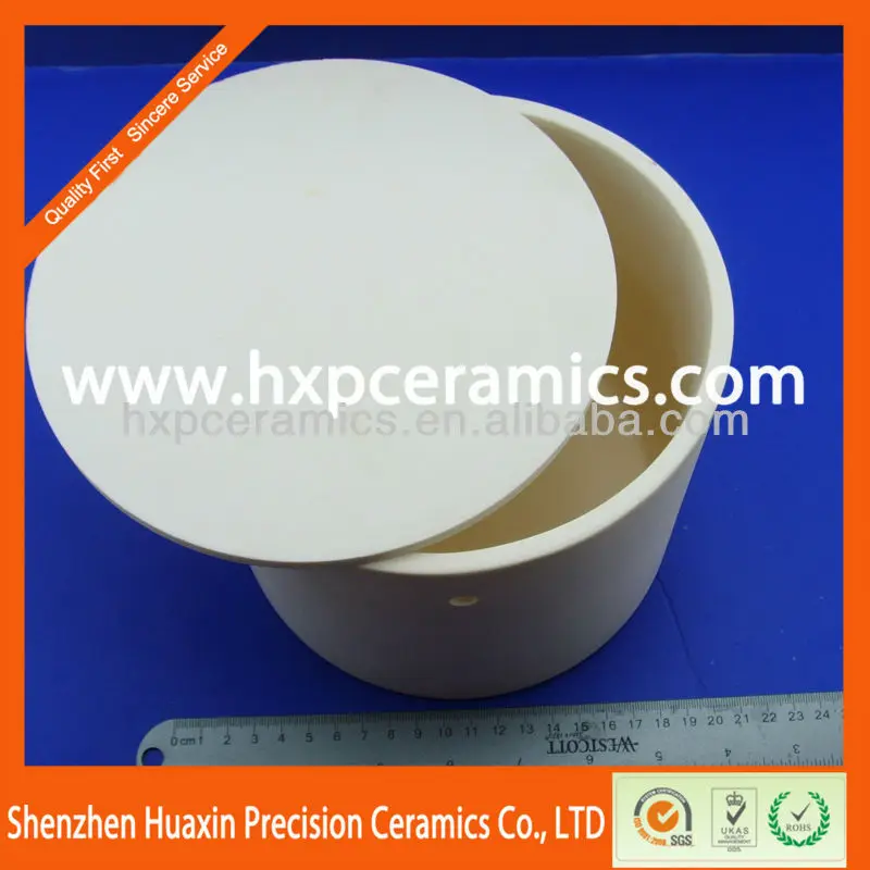 высокой стойкостью к температуре 99% al2o3 огнеупорных глинозема керамический тигель
