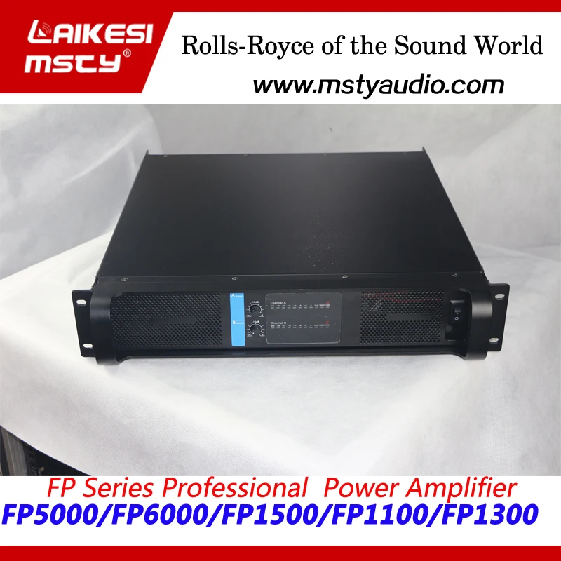 LAIKESI professional audio video FP7000  high speed Hi-Fi style sound power amplifier