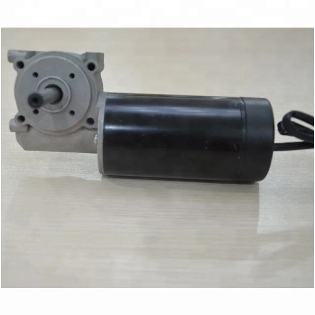 12V DC Worm Gear Box Motor For Door Operator