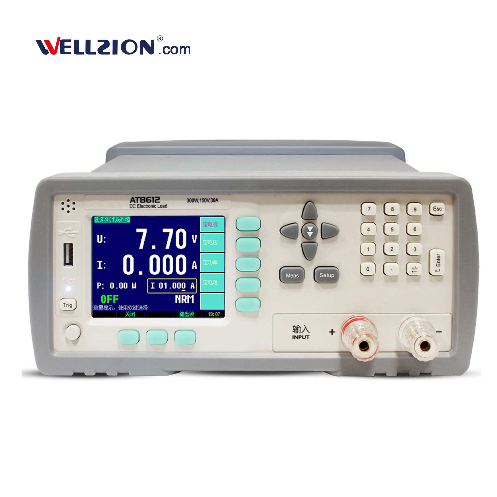 AT8612,150V 30A 300W DC Electronic Load