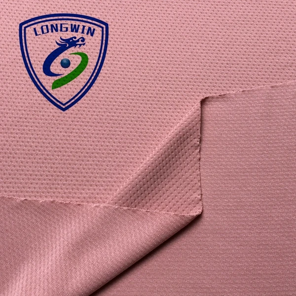 Breathable coolpass 100 polyester quick dry wicking honeycomb mesh fabric for sports clothing