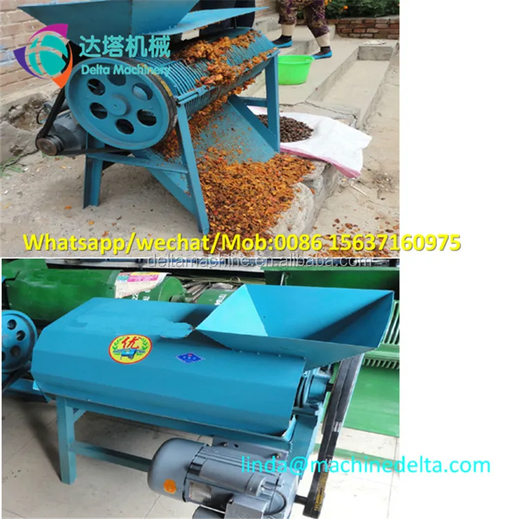 Industrial almond shell and kernel separating machine/apricot seed remover apricot seed getting machine