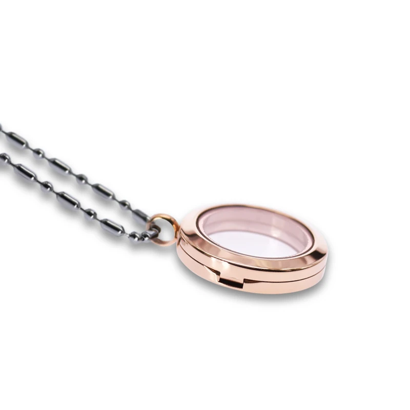 Wholesale 316L Stainless Steel Memory Glass Floating Locket Pendant