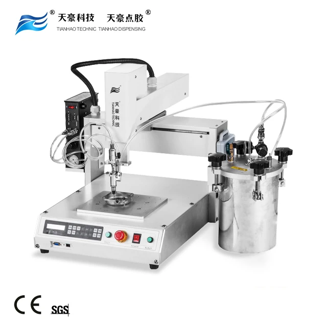 3 axis glue adhesive dispensing robot glue dispenser machine desktop robot used for glue dispensing TH-206H-KJ