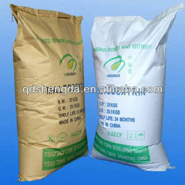 NON GMO corn maltodextrin, DE 8-30 malto dextrin high quality food grade 25kg paper bag corn maltodextrin