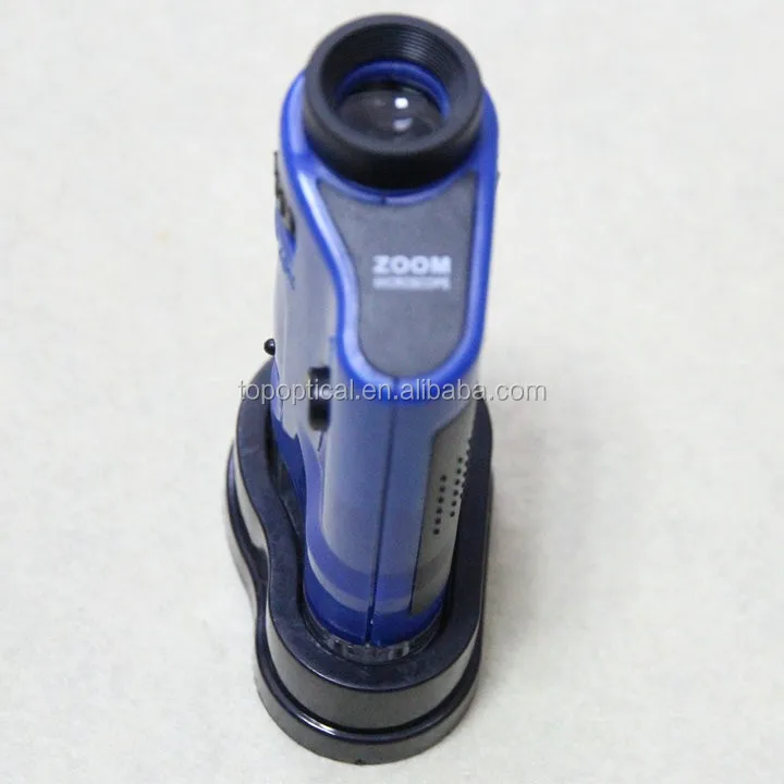 Портативный карманный микроскоп 20X-40X детский с зумом и светодиодной подсветкой по конкурентоспособным ценам