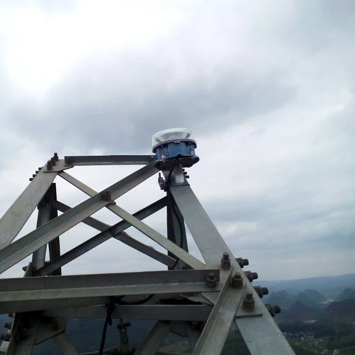 СВЕТОДИОДНЫЙ световой барьер, красные мигающие телекоммуникационные и трансмиссионные башенные авиационные огни