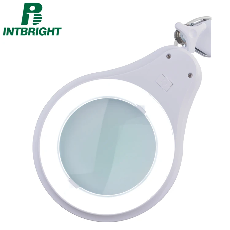 magnifying lamp led magnifier lamp beauty salon supplies furniture laboratory eyelash extension nail table lampe loupe