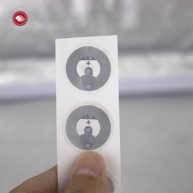 Custom 13.56mhz Nfc  213 215 216 Hf Rfid Wet Dry Inlay Access Control Card PET Coated Paper