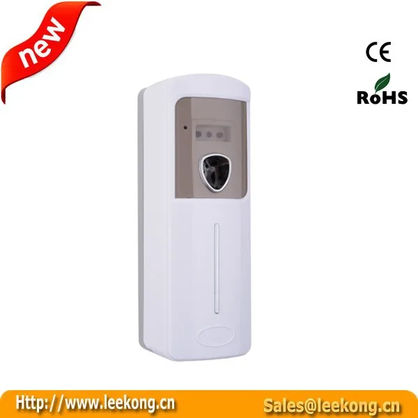 New Style Mini Wall Mounted ABS Plastic LCD Automatic Automatic Air Fragrance Dispenser with remote Toilet Restaurant Hotel