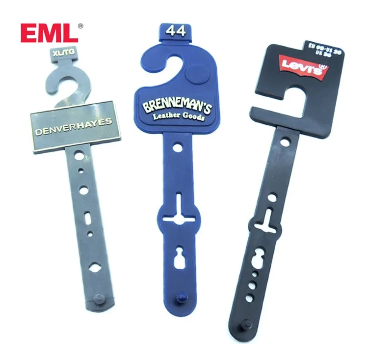 Universal belt clip Black plastic belt hangers