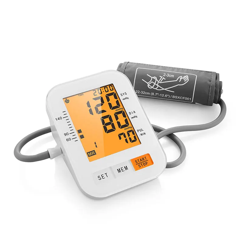 Hot sell Digital Automatic Monitoring upper Armband Blood Pressure Monitor with CE