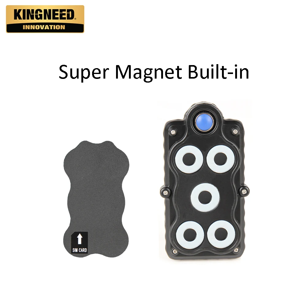 kingneed TK05C magnetic waterproof 4g gps tracker with long battery life free software