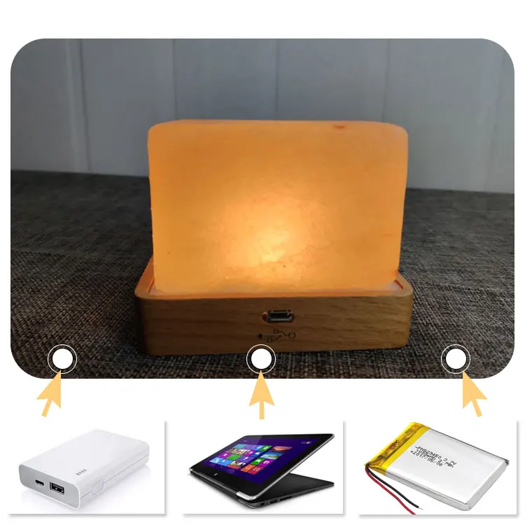 bedside night light gypsum stone crystal table lamp mushroom table lamp marble