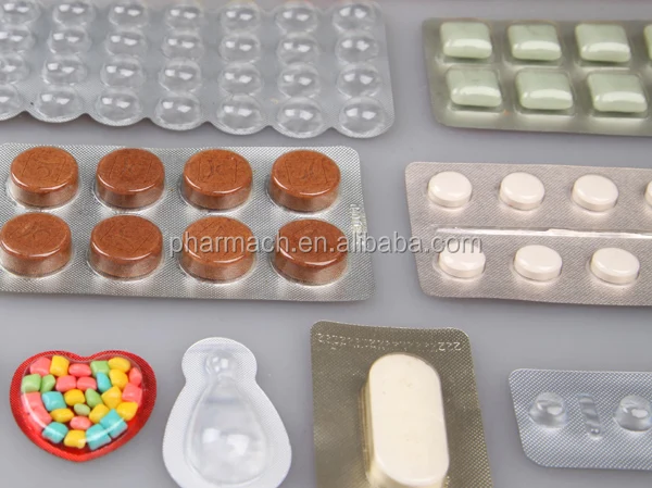 Высокоскоростная блистерная упаковочная машина фармацевтического класса для мягких капсул, сахара, шприца,