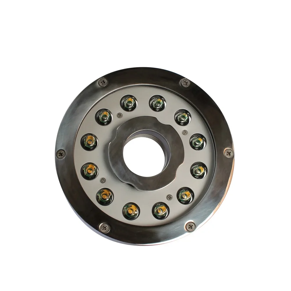 
316L stainless steel ip68 waterproof dmx submersible led fountain lighting 