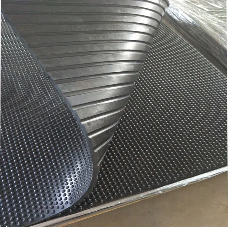 Cheap Wear Resistant Durable and Permeable Horse Cow stall floor Rubber Mat With Good Drainage Ability rubber quality supplier