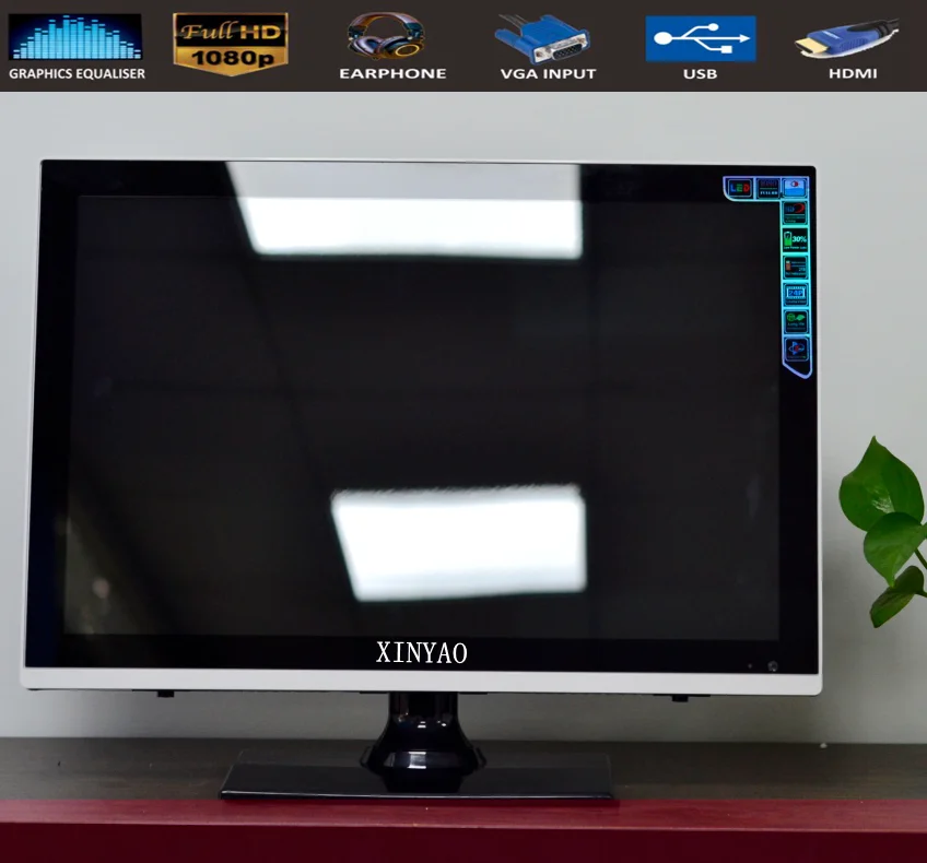 Full HD 15.4 дюймов монитор LED 12 В монитора компьютера