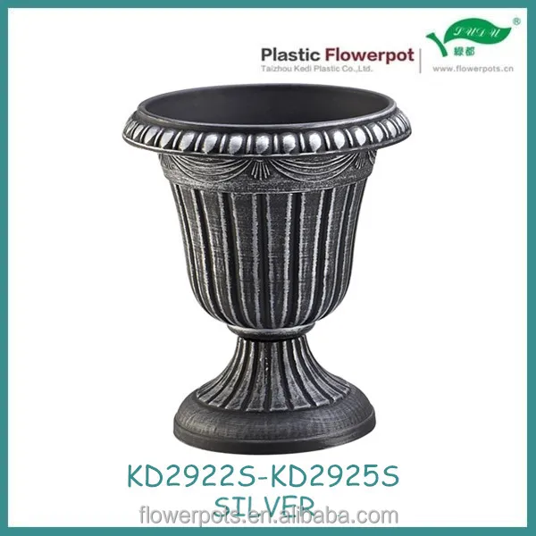 KD2922S Copper color plastic garden antique planters
