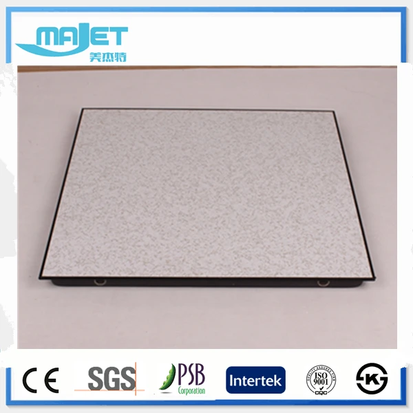 Changzhou HPL finish call center raised floor price steel cement panel 600x600mm