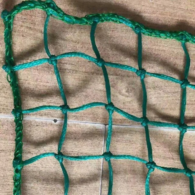 knotted or knotless golf driving range net golf course fencing
