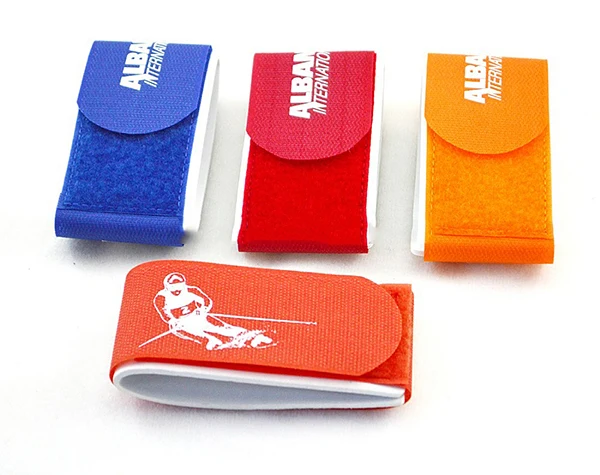 открытый нейлон липучке ремень для переноски лыж