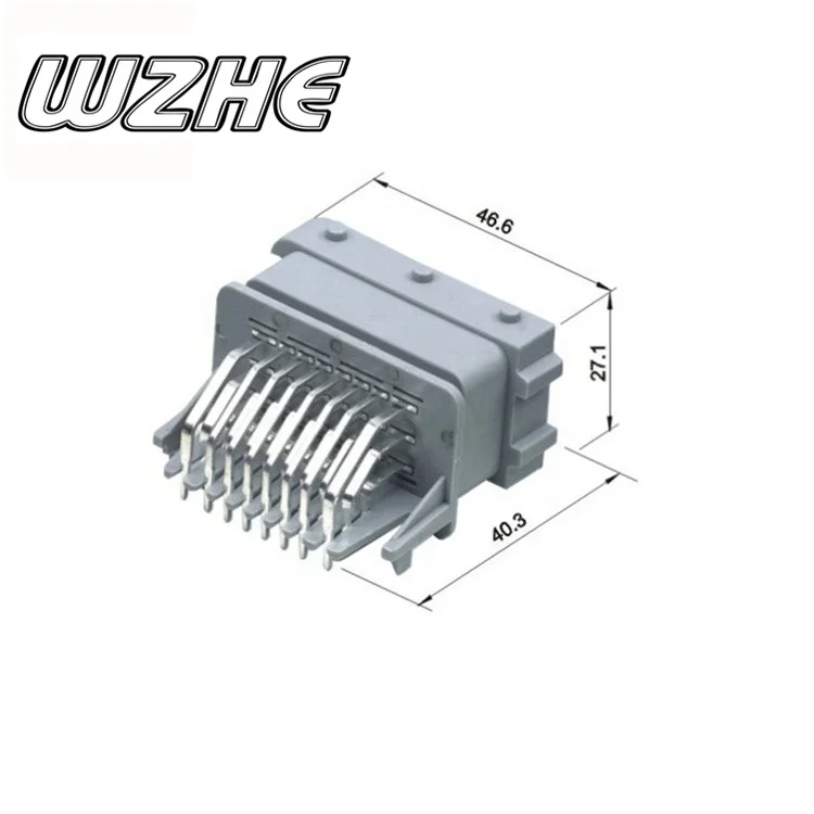  24 pin автоматический ecu водонепроницаемый пластиковый