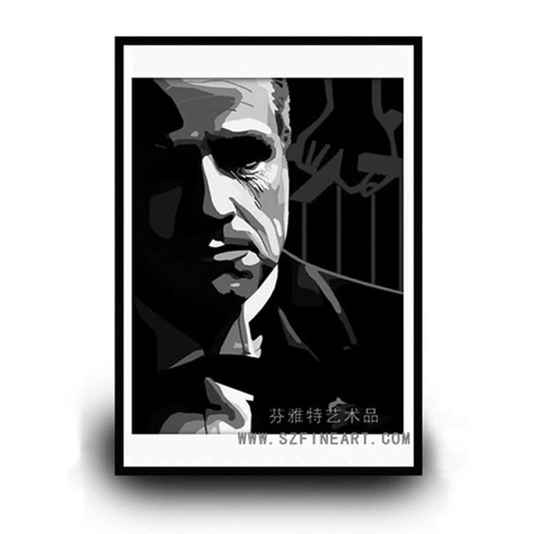 Репродукция масляной живописи крестного