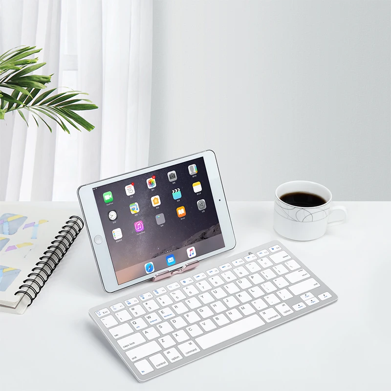 
BUBM 3 System Multimedia Scissor Laptop Tablet Computer Wireless Keyboard for Phone 