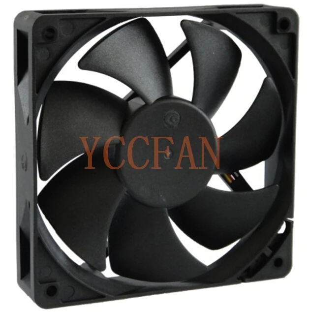 UL RoHS Silent Fan 120mm 120x120x25mm 12volt DC Brushless Fan Cooling Computer