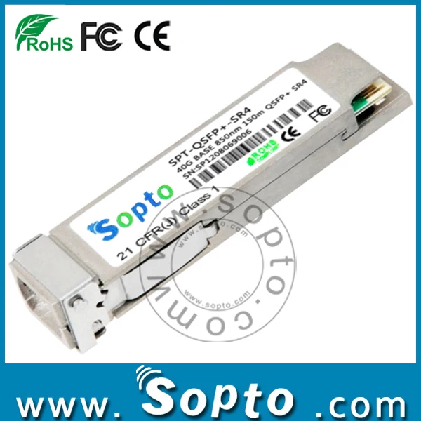 Оптовые 100% совместимость 40г qsfp трансивер Производитель