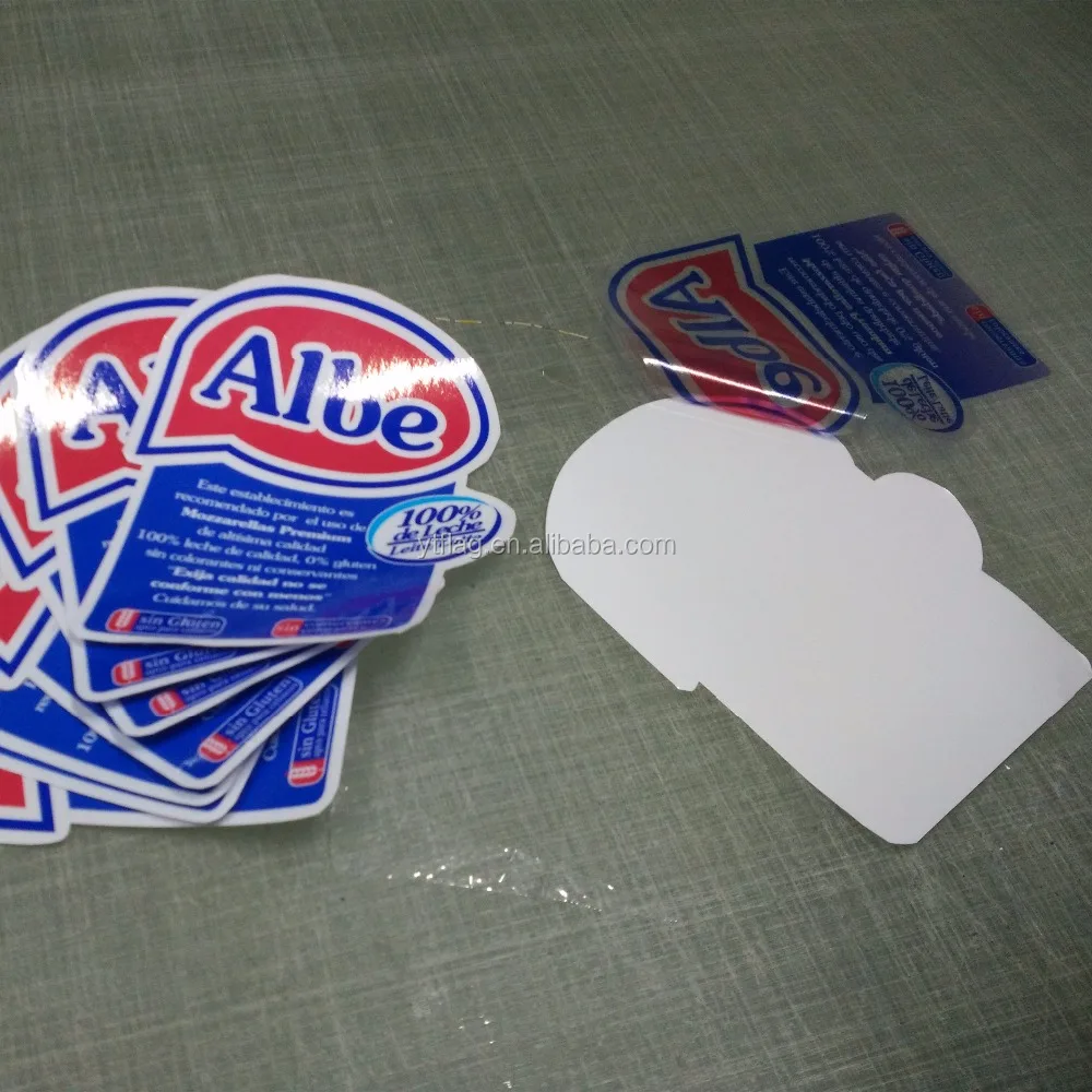 high quality removable colorful printing vinyl pvc custom sticker