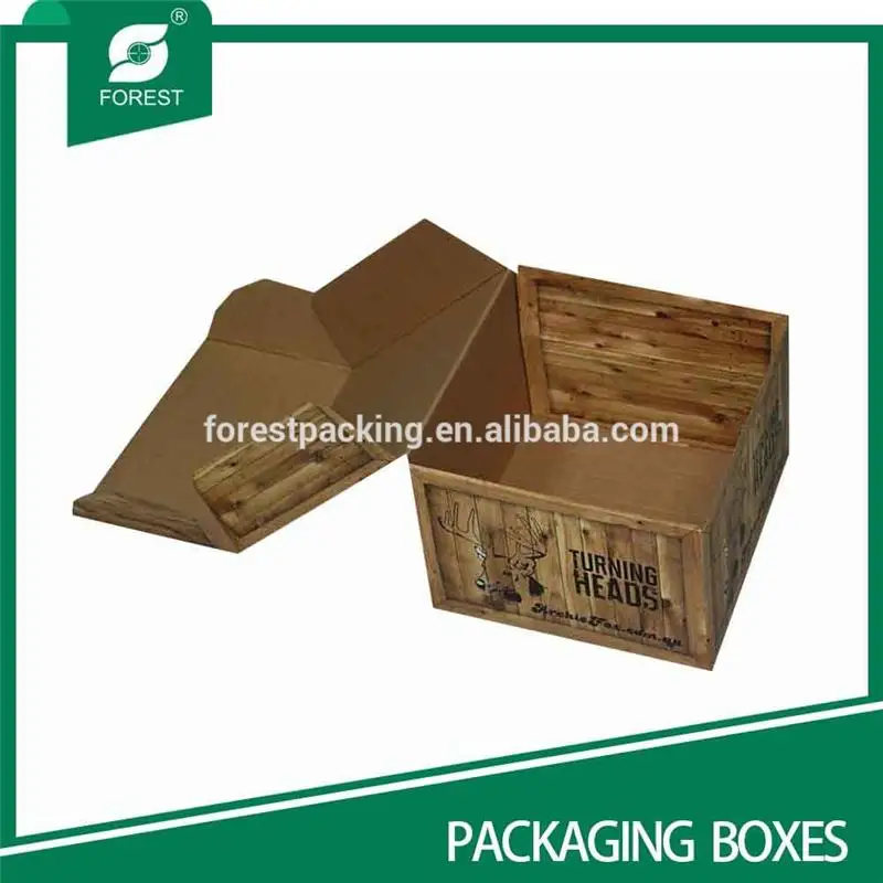 № Одной стены картонные жесткие коробки из гофрокартона