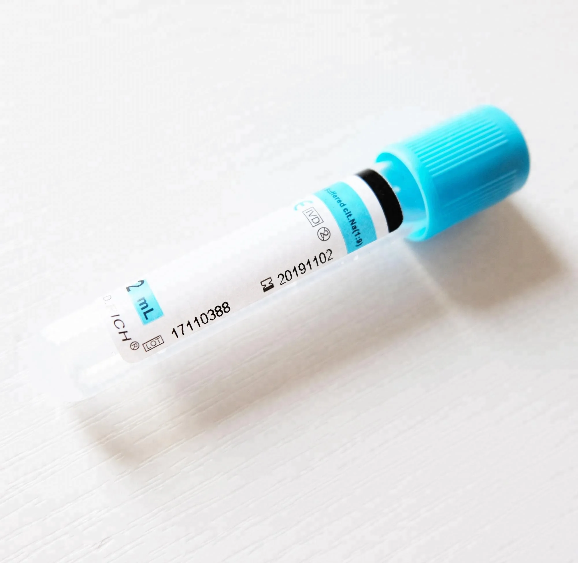 CDRICH disposable Vacutainer vacuum blood collection tube, EDTA K2