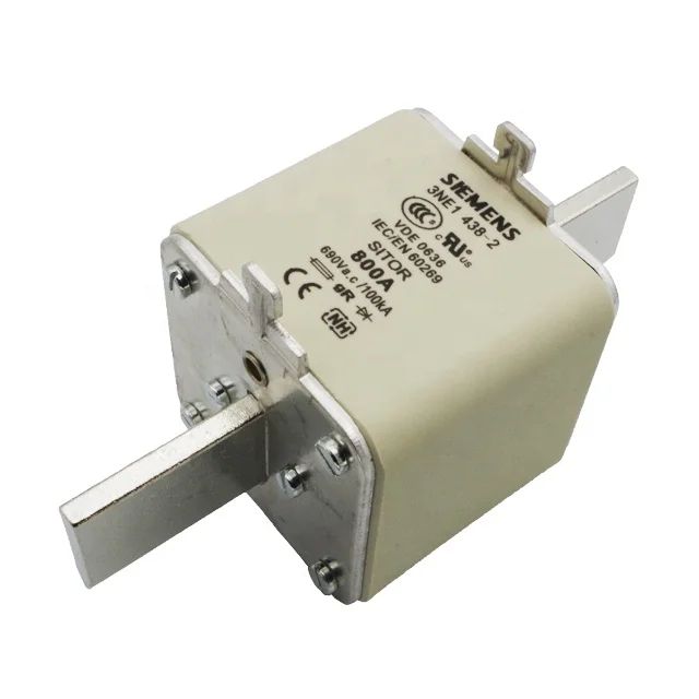 Контакты лезвия плавкого предохранителя 250A 1000V NH1 3NE3227 NH Fuse